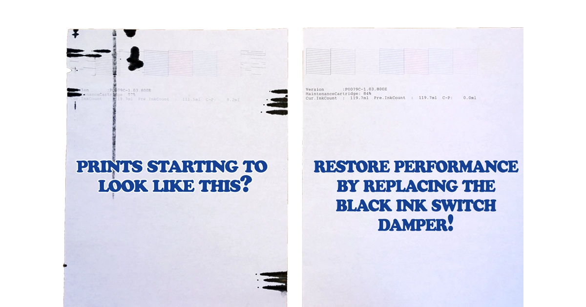 [SOLVED] Black Ink Dropping Onto Photo Paper, Epson Stylus Pro 3800/3880 Printers